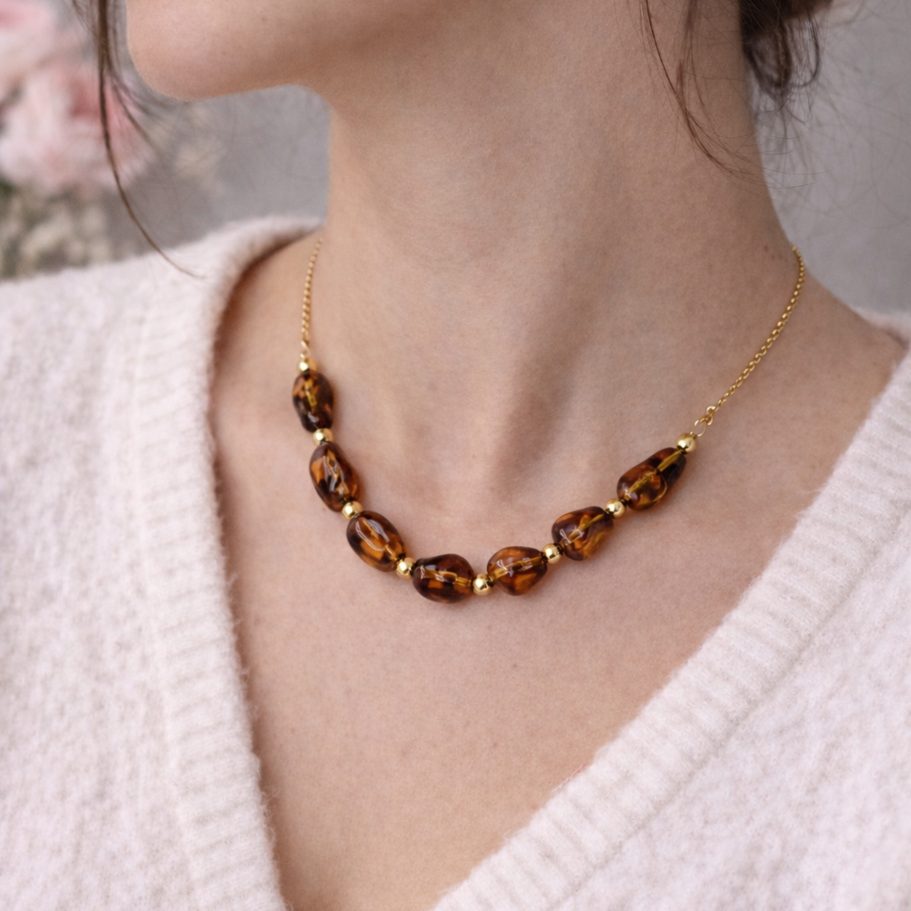 fNáhrdelník AMBER GLOW2